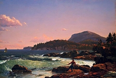 Newport Mountain, Mount Desert by Frederic Edwin Church