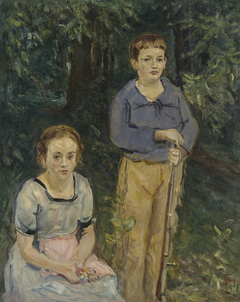 Nina und Wolfgang Slevogt by Max Slevogt