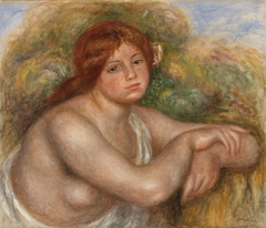 Nude Study, Bust of a Woman (Étude de nu, buste de femme) by Auguste Renoir