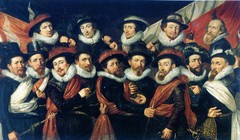 Officers and Guardsmen of the Company of Colonel Andries Swaenswijck by Jan Damesz de Veth