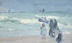 On the French Coast by Samuel Peploe