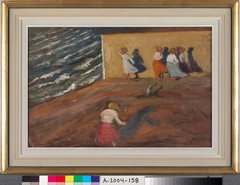 On the Shore by Hugo Simberg