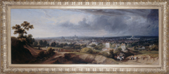 Paris, vu des hauteurs de Montmartre, en 1822 by George Arnald