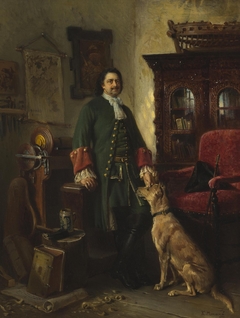 Peter the Great in His Studio by Konstantin Makovsky