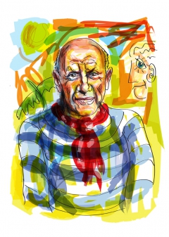 PICASSO..CONTEMPLATION by Nick Oldham