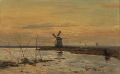 Polder in Vreeland by Paul Joseph Constantin Gabriël