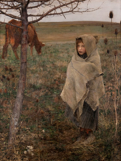 Poor Fauvette by Jules Bastien-Lepage