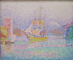 Port de Marseilles by Paul Signac