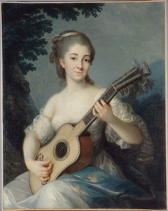 Portrait de Marie-Louise-Adélaïde-Jacquette de Robien, vicomtesse de Mirabeau by Elisabeth Louise Vigée Le Brun