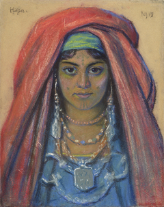 Portrait of a Bedouin Woman by Ants Laikmaa