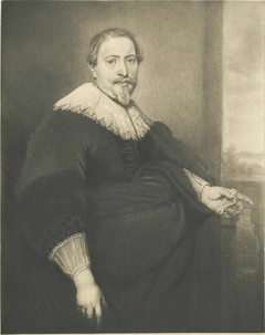 Portrait of a Gentleman (pointing) by Anthony van Dyck