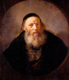 Portrait of a Rabbi by Rembrandt