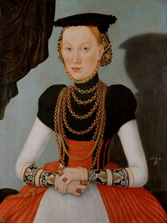 Portrait of a Woman by Lucas Cranach the Younger