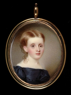 Portrait of a Young Girl by Thomas Seir Cummings