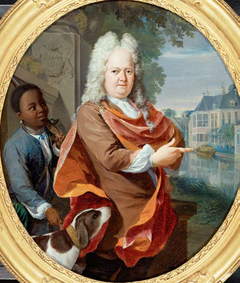 portrait of Adriaan van Bredehoff by Nikolaas Verkolje