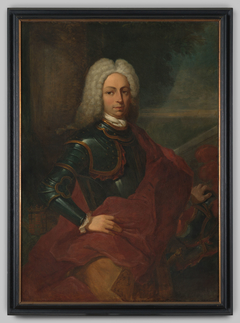 Portrait of Albert Otto Roeleman Frederik des H.R. Rijksgraaf van Bylandt, baron van Reydt (1688-1768) by Anoniem