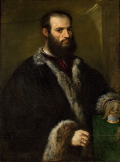 Portrait of Alvise Contarini (?) by Paris Bordone