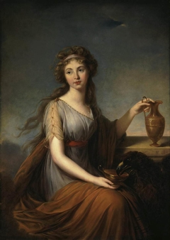 Portrait of Anna Pitt as Hebe by Elisabeth Louise Vigée Le Brun