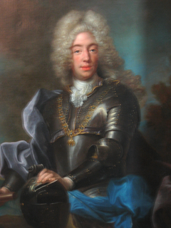 Portrait of Charles Albert of Bavaria. by Joseph Vivien