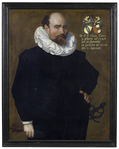 Portrait of Claes Cater (1548-1602) by onbekend