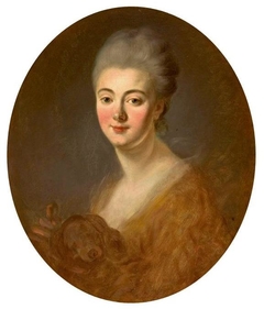 Portrait of Elisabeth-Sophie-Constance de Lowendhal, Countess of Turpin de Crissé by Jean-Honoré Fragonard