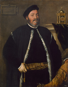 Portrait of Fabrizio Salvaresio by Titian