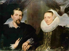 Portrait of Frans Snyders and his Wife by Anthony van Dyck