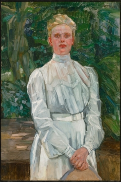 Portrait of Fräulein Maria Wüsthoff by Wilhelm Trübner