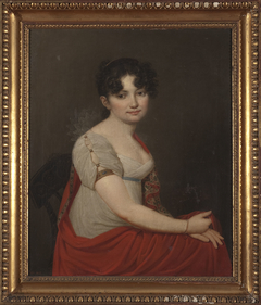 Portrait of Generaless Dziekońska. by Jan Pfeifer