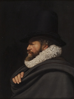 Portrait of Hendrick de Keyser by Thomas de Keyser