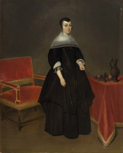 Portrait of Hermana von der Cruysse (1615-1705) by Gerard ter Borch