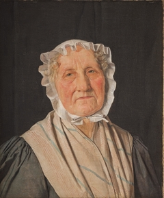 Portrait of Inger Margrethe Høyen, née Schrøder, the Mother of the Art Historian N.L. Høyen by Christen Købke