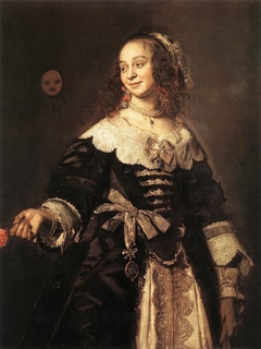 Portrait of Isabella Coymans by Frans Hals