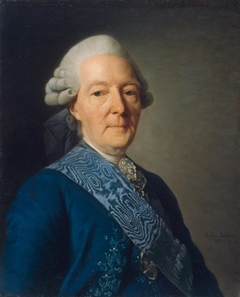 Portrait of Ivan Ivanovich Betskoi by Alexander Roslin