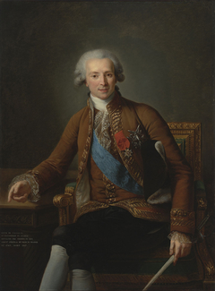 Portrait of Joseph Hyacinthe François de Paule de Rigaud, Comte de Vaudreuil by Elisabeth Louise Vigée Le Brun