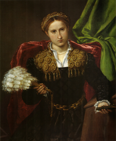 Portrait of Laura da Pola by Lorenzo Lotto