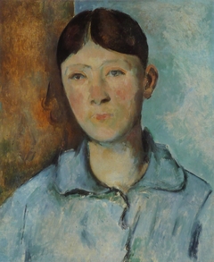 Portrait of Madame Cézanne by Paul Cézanne