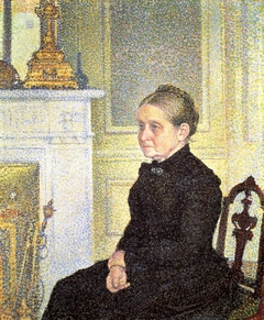 Portrait of Madame Charles Maus by Théo van Rysselberghe