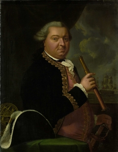 Portrait of Rear-Admiral Willem Crul by Cornelis van Cuylenburgh II