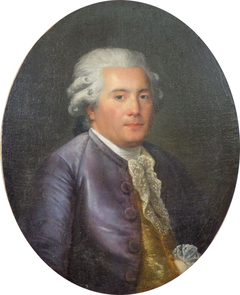 Portrait of René Delaville-Leroulx, the artist's father by Marie-Guillemine Benoist