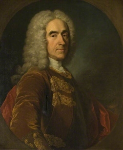 Portrait Of Sir Richard Temple,  4th Viscount of Birmingham by Jean-Baptiste van Loo