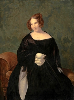 Portrait of Tekla Bierkowska by Wojciech Stattler