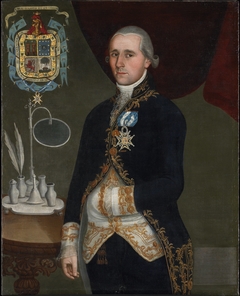 Portrait of the Duque de Agrada by Anonymous