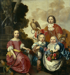 Portrait of the Gerlacius children by Adam Camerarius