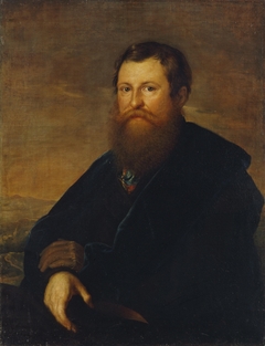 Portrait of the Merchant Alexander Sapozhnikov by Vasily Andreevich Tropinin