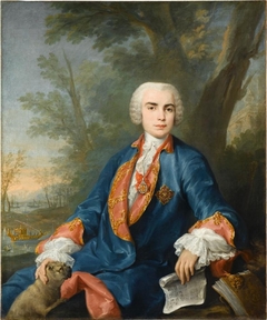 Portrait of the Soprano Carlo Broschi, known as Il Farinelli by Jacopo Amigoni