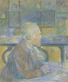 Portrait of Vincent van Gogh (1887) by Henri de Toulouse-Lautrec