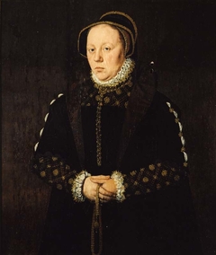 Portret van Catarijna van Unema by Adriaen van Cronenburg