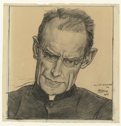 Portret van Dr. Ariëns by Jan Toorop