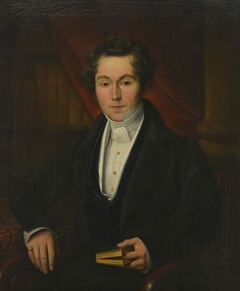 Portret van Joannes Gerardus Franciscus Sleurs (1789-1859) by Petrus van Schendel